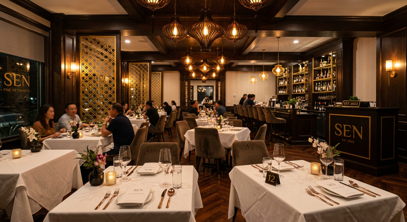 Viet Fire Kitchen interior