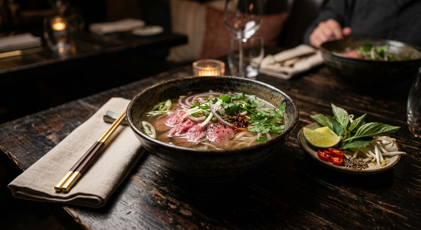 Eye Round Steak Pho